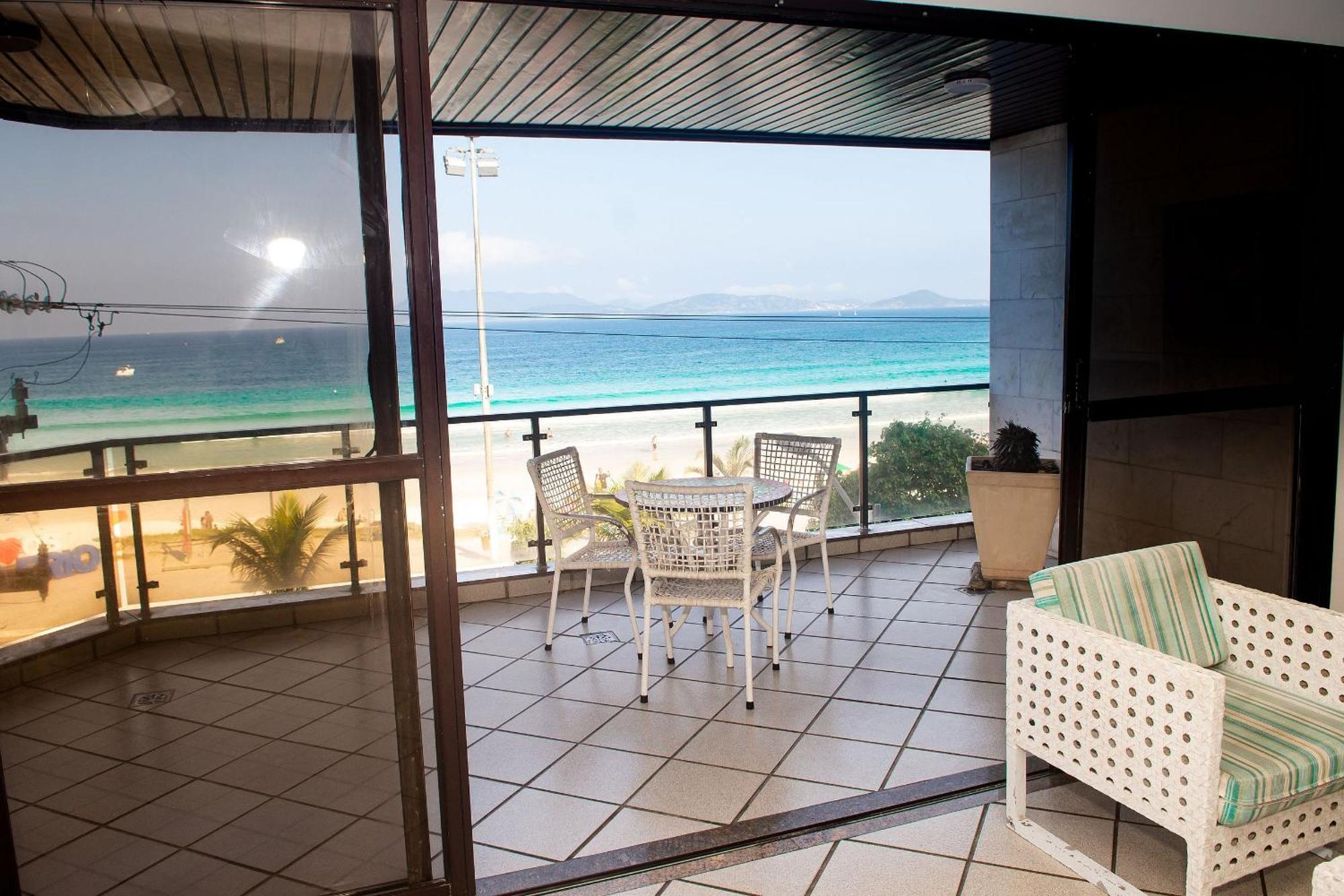 Lindo E Bem Localizado 3 Quartos De Frente P/ Mar - Praia Do Forte - Cf06 Cabo Frio Luaran gambar